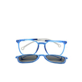 HARINA Kids - HT19970 Transparent Blue and White CLIP-ON