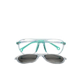 HARINA Kids - HT19971 Clear and Green CLIP-ON
