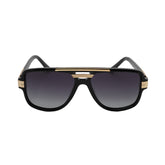 HARINA HT1054 Black and Gold SUNGLASSES – Polarized Lenses