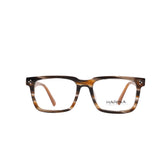 HARINA HT1546 Brown with Yellow Temple OPTICS