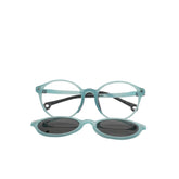 HARINA Kids - HT19975 Turquoise and Grey Clip-On OPTICS