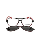 HARINA HT1914 Black and Red CLIP-ON